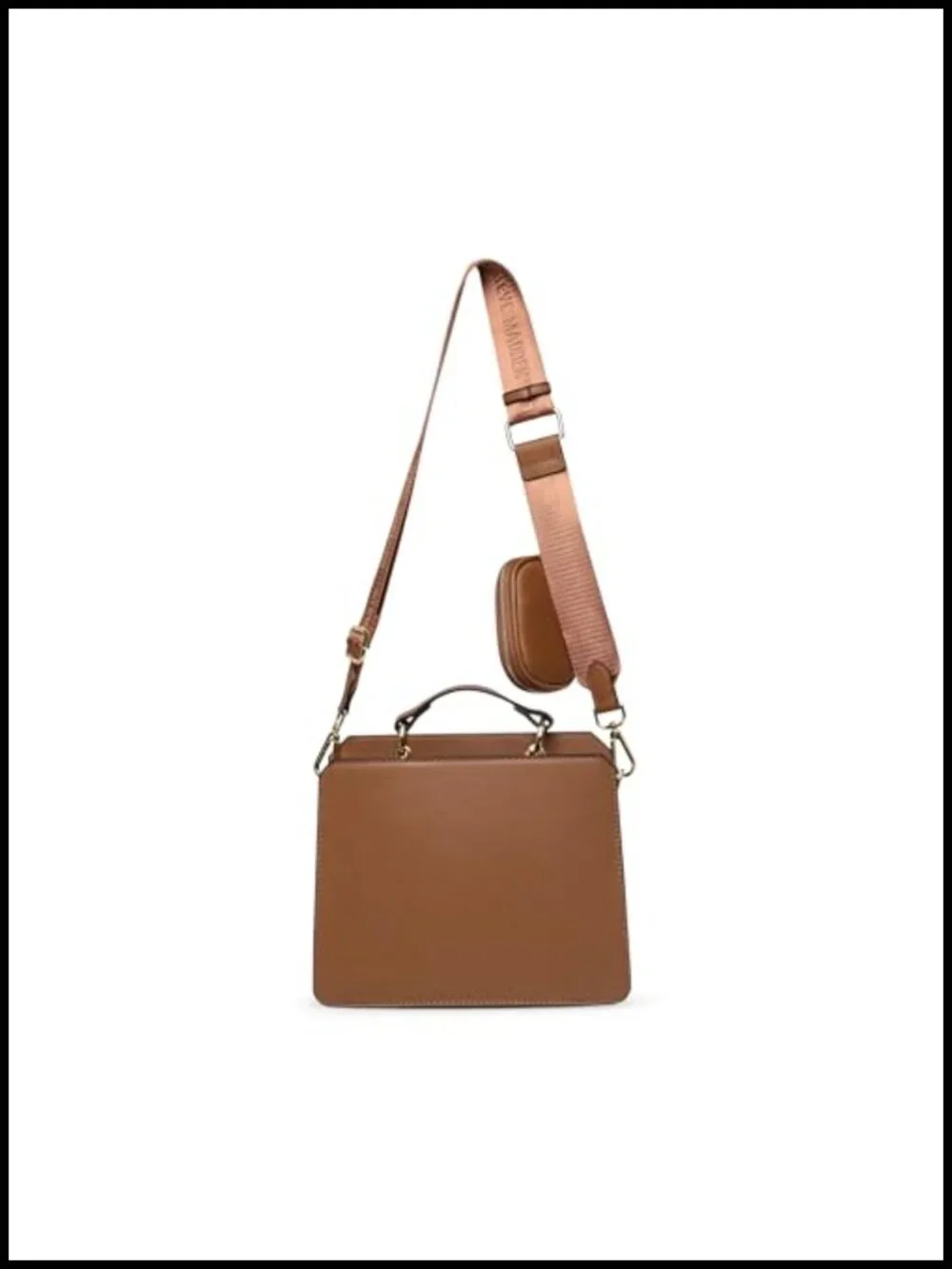 Steve Madden Evelyn Satchel Top Handle Removable Crossbody Strap